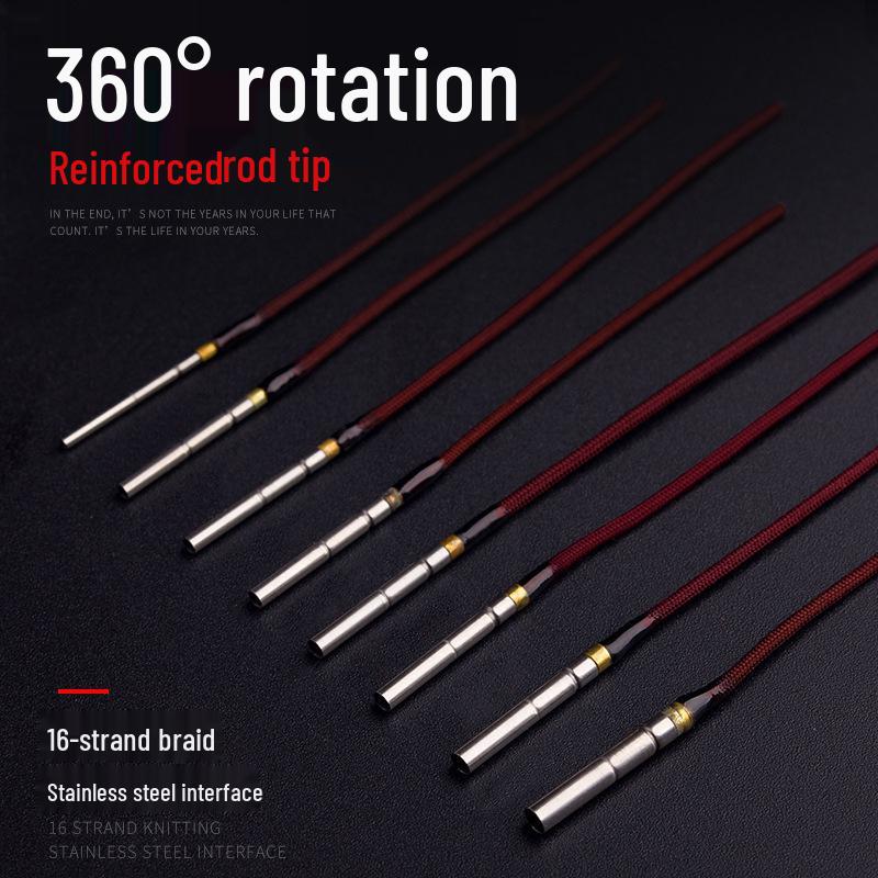Rotating Fishing Rod Tip with Red Rope - Rod Tip Accessories