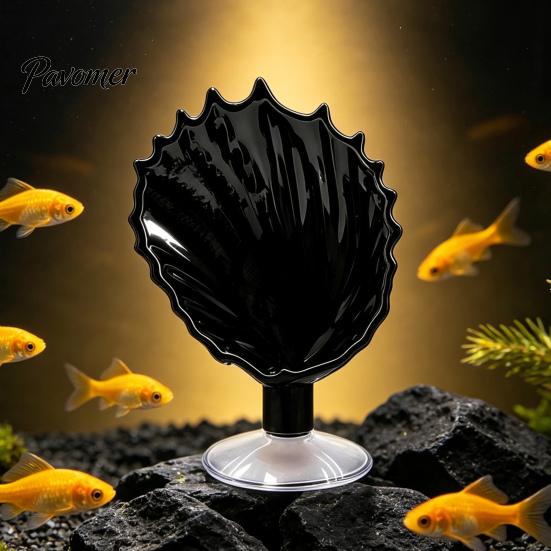 Colorful Aquarium Decor Betta Fish Hammock, Shell Resting Pad with Suction Cup, Cup Bed for Bubble Nesting Habitat Tank, Accessories Hammock