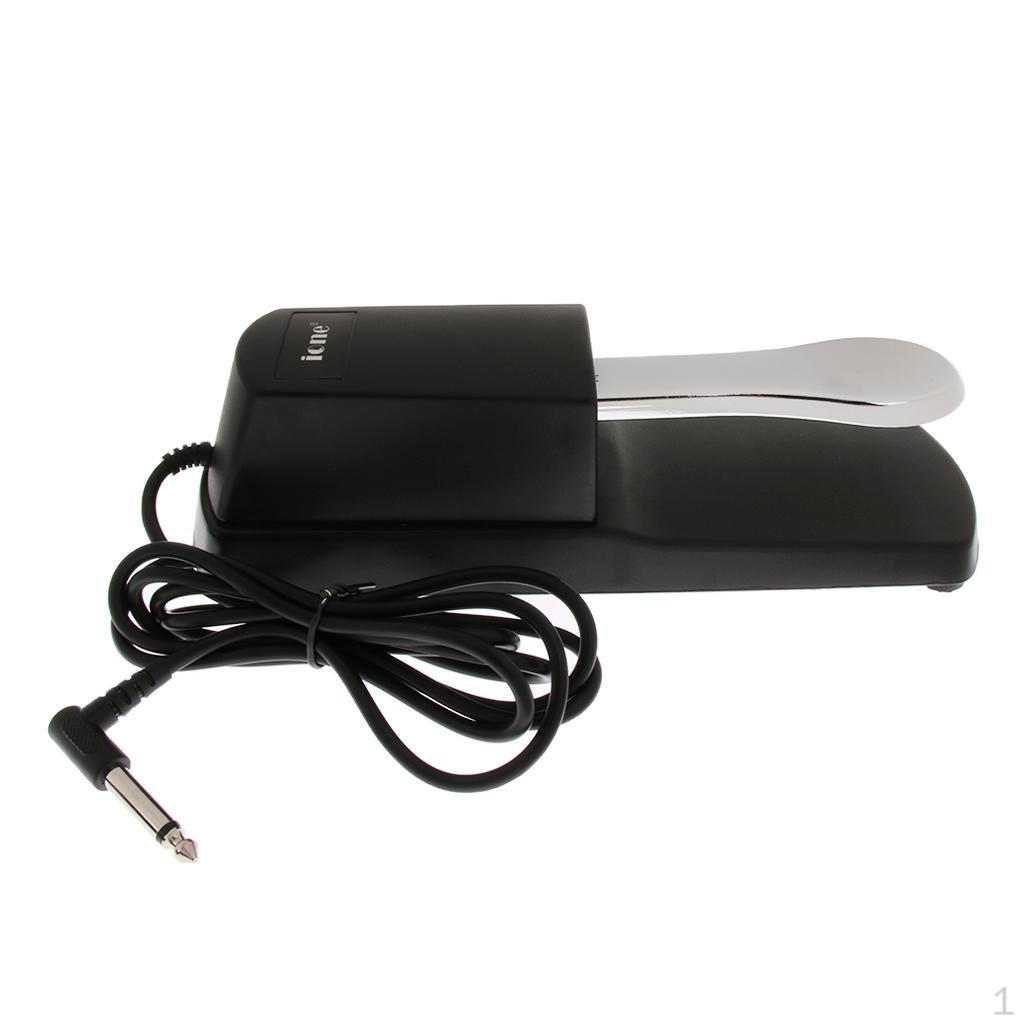 

Anti-slip Damper Sustain Pedal for Electronic Piano Parts срібний