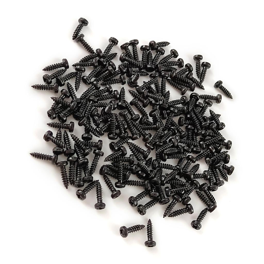 100Pcs Electric Guitar Pickguard Screws Guitar Scratchplate Mounting Screws Guitar Parts Musical Instruments Accessory