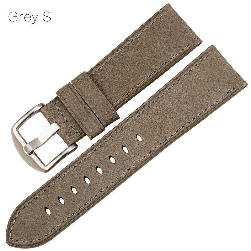 

Ремешок для часов из натуральной коровьей кожи, высококачественный ремешок для часов, аксессуары, синий, 22 мм, 24 мм, мужской, женский, деловой ремешок для часов 22mm