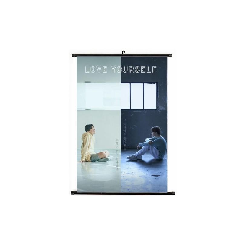 Kpop Bts Bangtan Boys 5. Album Love Yourself Hängegemälde Kunstposter für Wanddeko