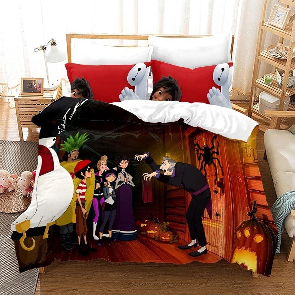 

Big white Duvet Cover Pillowcase Bedding Set BoyGirl Bedroom Decoration Children-Gift Single Double Large SizeZip Duvet Cover 90x200cm