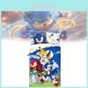 Sonic The Hedgehog Cartoon Beddengoed Set Met Katoenen Dekbedovertrek En Kussensloop Voor Slaapkamer Decoratie