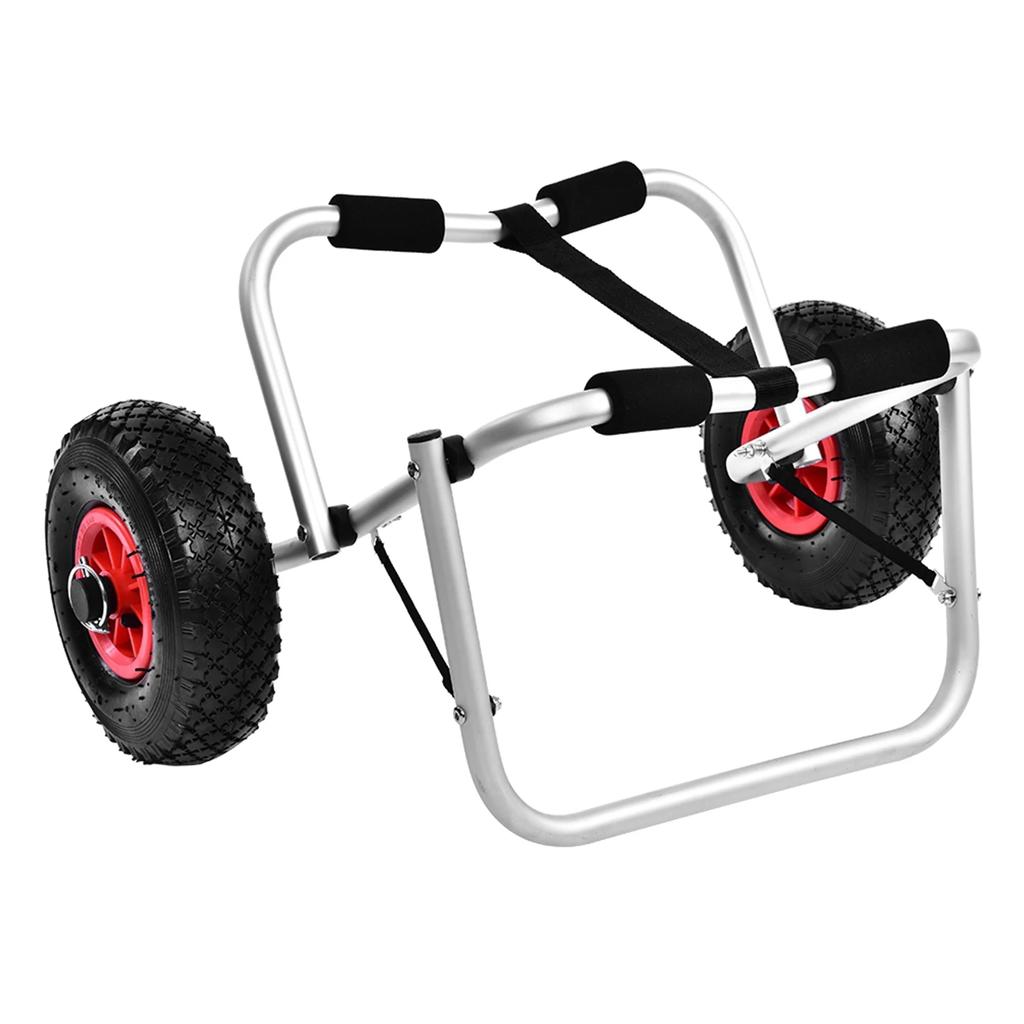 Alloy Kayak Canoe Wheel Dolly Boat Carrier Trolley Cart Transport