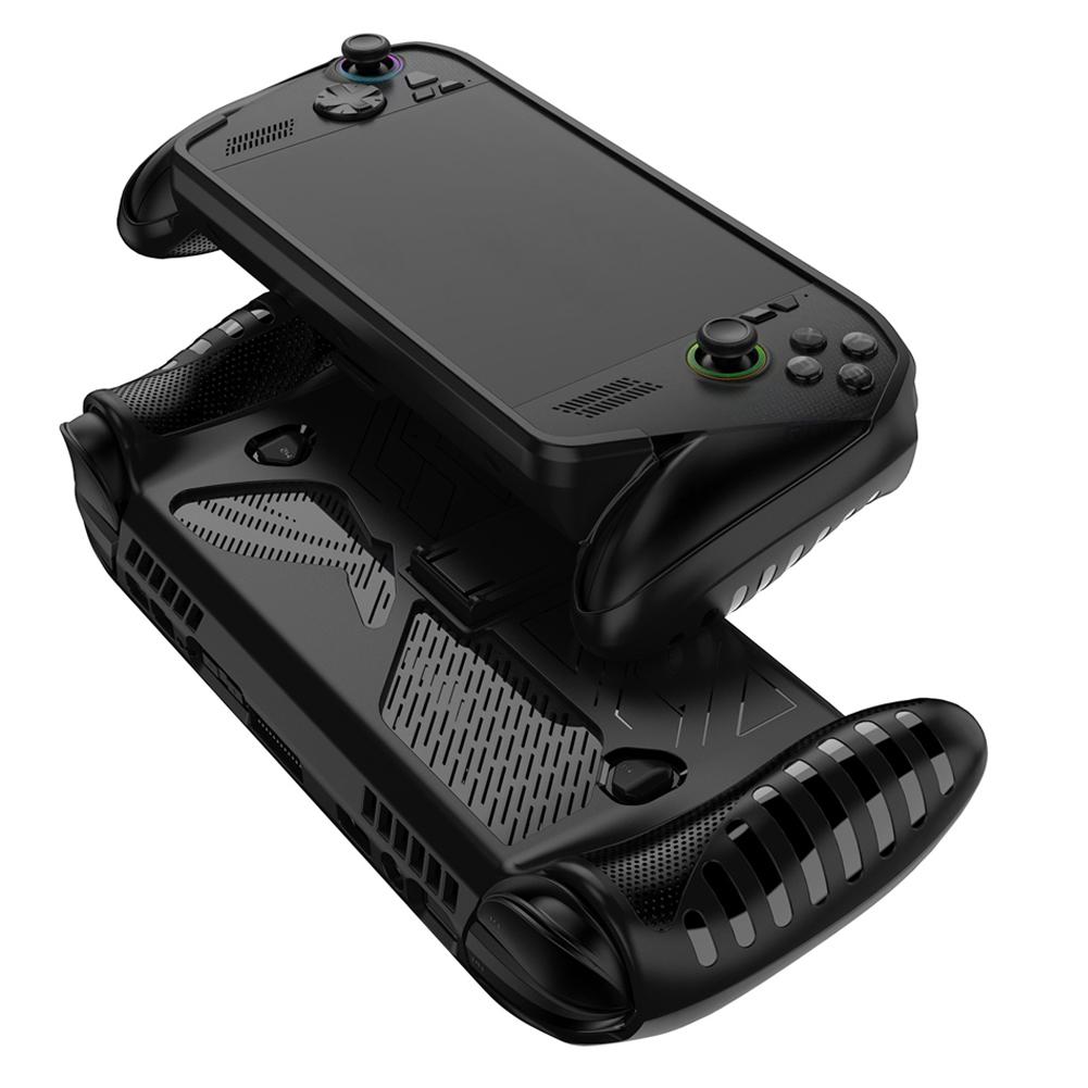 TPU Protective Case For ROG Ally X Handheld Console Cover With Bracket Shockproof Anti Drop Cover For ROG Ally X Console Game