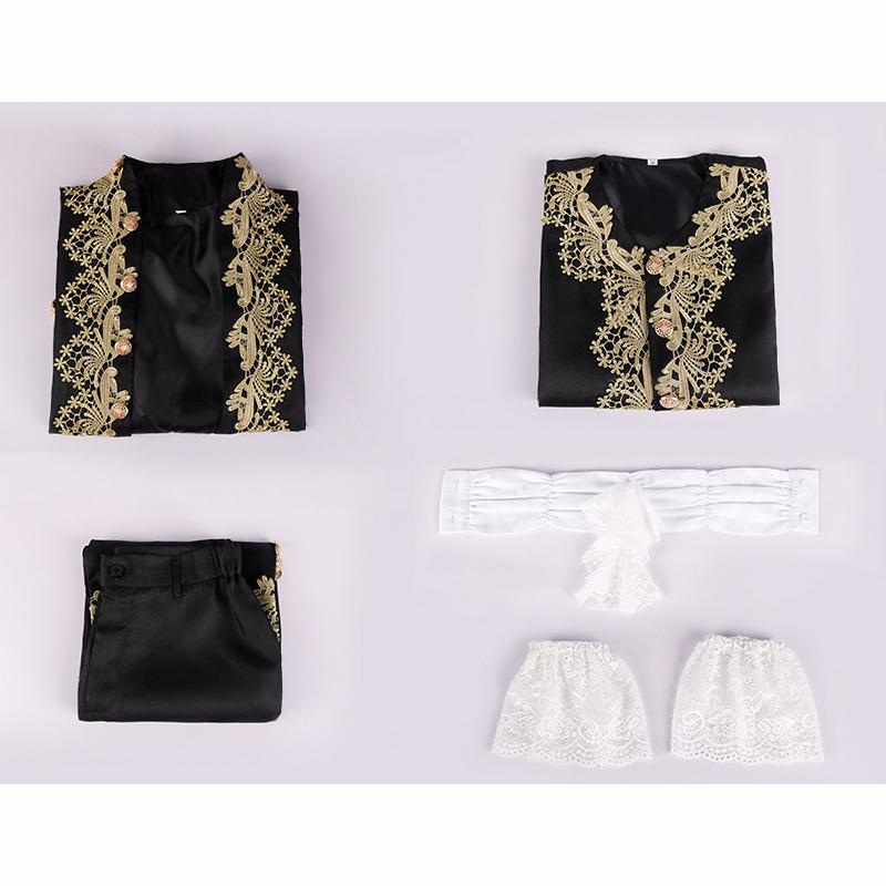 Outfit Men's Medieval Court Medieval Cosplay Costume Retro Halloween