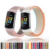 Nylon-Armband für Fitbit Charge 5 Smartwatch Sport-Nylon-Gewebe-Schlaufe Armband Armband Correa Pulsera für fitbit Charge 5 Armband