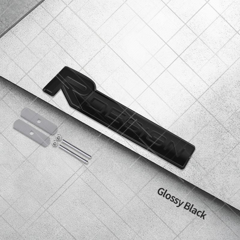 Metall 3D R Design Kühlergrill Logo Auto Styling Heckklappe Buchstaben Emblem Aufkleber für Volvo XC40 S80 S40 S60 XC60 XC90 XC70 V70 V60 S90