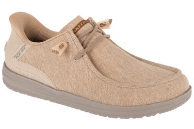 Sin cordones: Melson - Coronado, Zapatillas deportivas beige para hombre