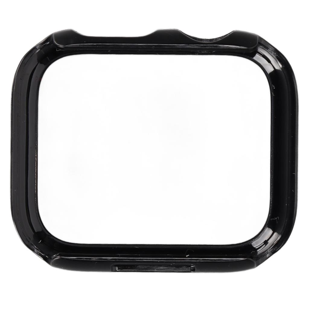 Protective Watch Case with Tempered Glass Full Coverage HD Screen Protector for Series 7 2021