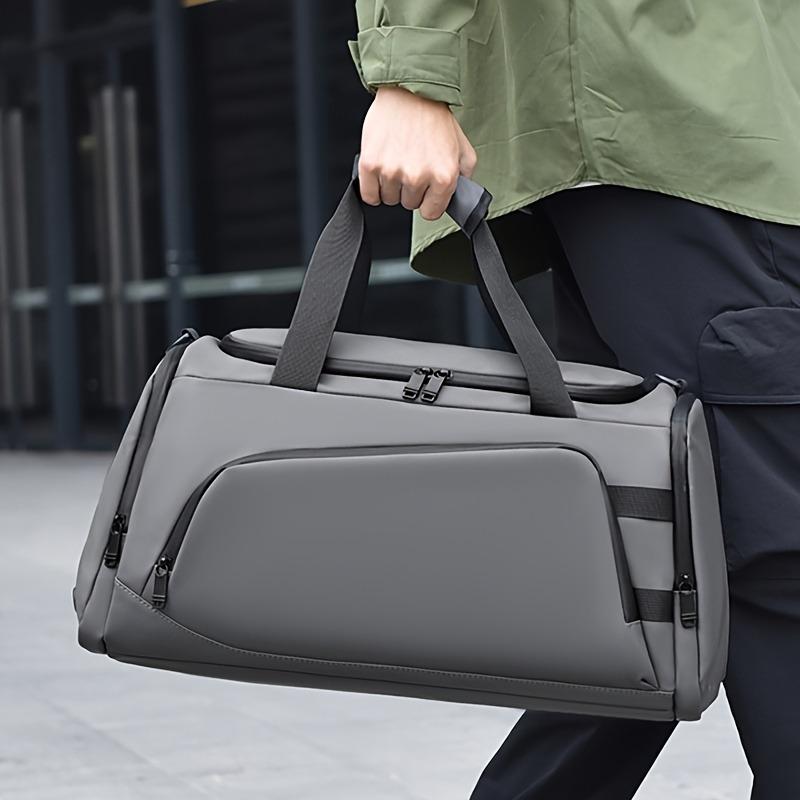 Large Capacity Versatile Duffel Bag with Multiple Compartments & Shoe Pocket,Unisex Casual Sport Fitness Bag for Gym, Travel & Overnight Trips
