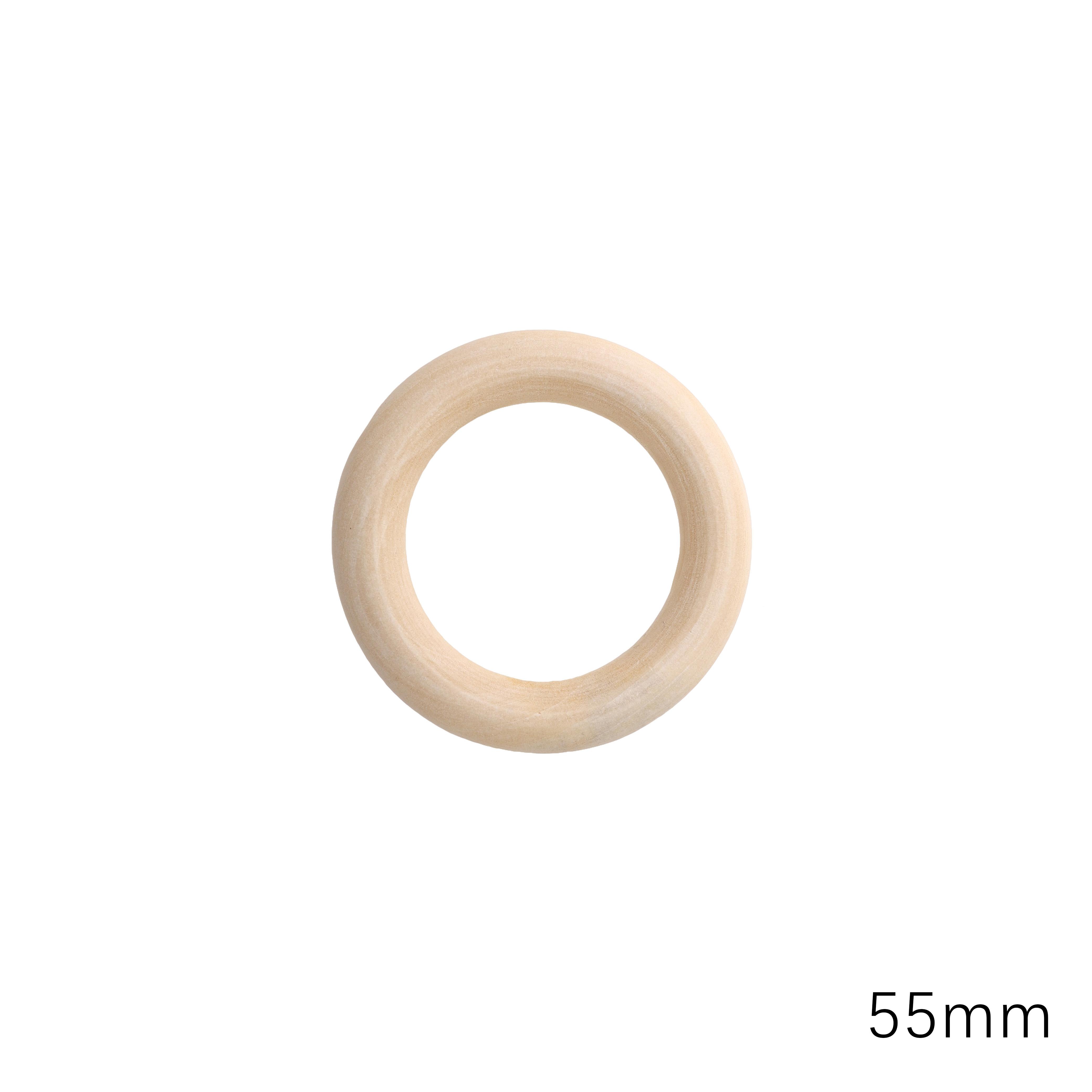 

1-20 шт. Кільця з необробленого дерева, DIY аксесуари 55x10mm 2pcs