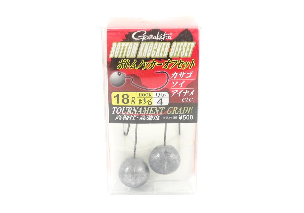 Gamakatsu Jig Head Bottom Knocker Offset 18 Grams Size 1/0 (9450)