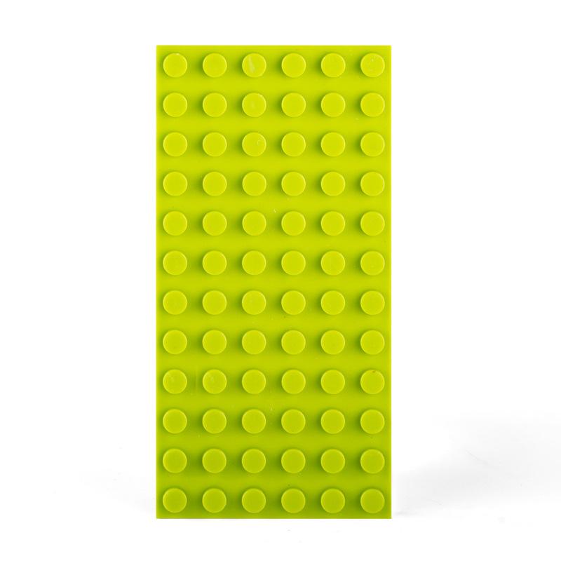 Non-Toxic 5Pcs Bulk Small Particle 3028 Moc Building Block 6X12 Floor Accessories Building Block Castle Toys