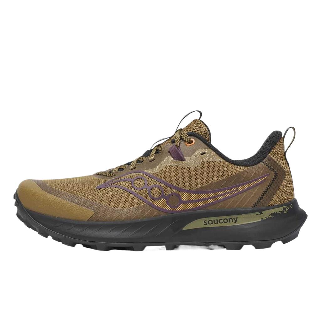 SAUCONY Peregrine 15 Stylish Minimalist Trendy Low-Top Running Shoes Men Running Shoes Brown S20990-242