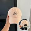 Sunshade Plaid Straps Versatile Cute Peaked Caps Fashion Casual New Women Cartoon Embroidered Letters Sausage Dog Baseball Hats