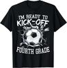 Ich bin bereit für den Start Vierte Klasse Erster Schultag Geschenk Unisex T-Shirt