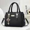 Recommended Bag Women's New Simple Casual Handbag Multi-compartment Fashion Pendant Single Shoulder Oblique