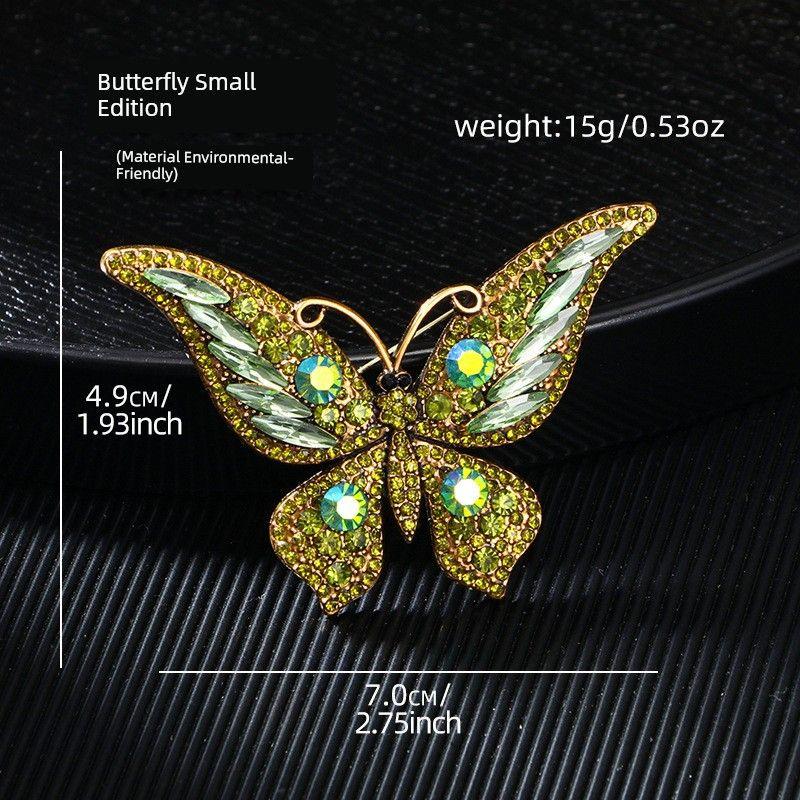 Fancy Design Fashion Fashion Maple Brooch Female Super Flash Rhinestone Leaf Pin Suit Coat Corsage Accessories