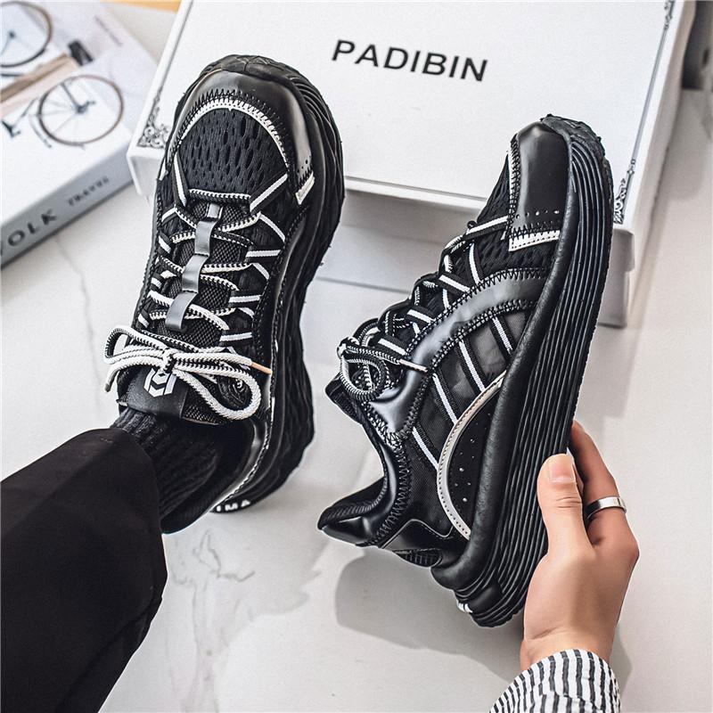 New Men's Fashion Casual Shoes Boys Students Trending Soft Sole Comfortable Sneakers Male Classic Breathable Gym Shoes