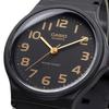 Casio CASIO Analog Watch Chipkashi Cheap Casio MQ-24-1B2L Urethane Belt Unisex Black X Gold Arabia Overseas Model [Parallel Import]