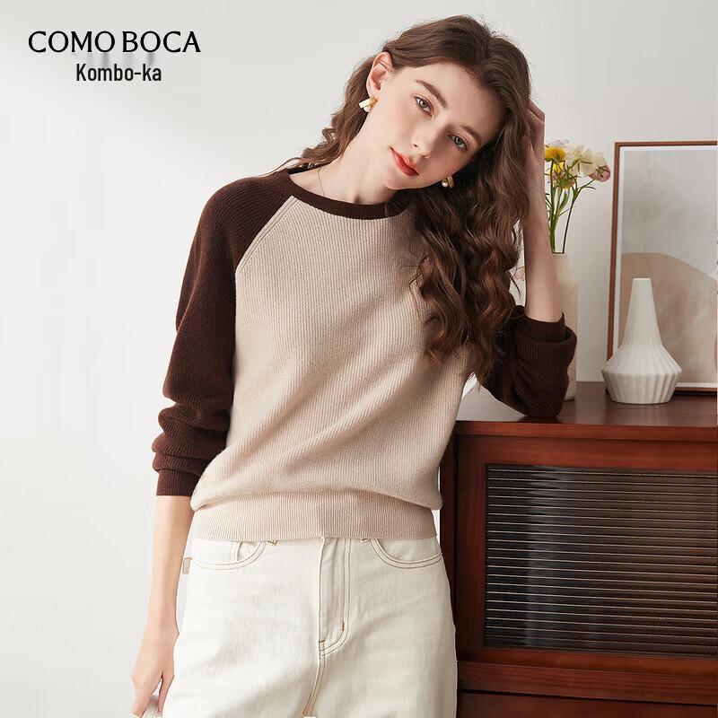 

Komom Boka Women s Color-block Wool Sweater L