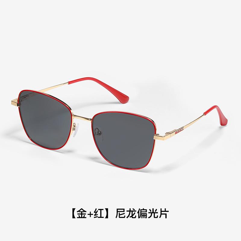 High-definition nylon polarized glasses, outdoor cycling sunglasses, windproof, sandproof, anti-glare, anti-UV sunglasses for women