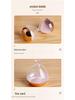 Modern Minimalist 10-Minute Transparent Hourglass Timer Ornament