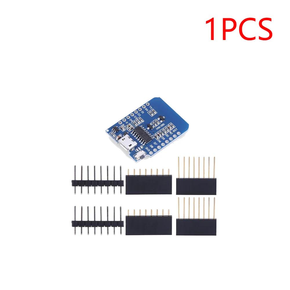 1-20PCS ESP8266 D1 Mini WIFI Development Board ESP-12F CH340G CH340 V2 Usb Wemos D1 Mini Nodemcu Lua Iot Board 3.3V Met Pins
