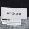 Veritecoeur made in Japan Dreiviertelarm Langes Kleid F Schwarze Serie Damen Gebraucht