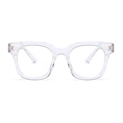 LOOKING4U Neo Retro 6810R Low Classic Horn-Rimmed Glasses C2 CLAIR