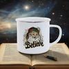 Merry Christmas Mug Festival Gift Coffee Mugs Santa Pattern Breakfast Cup Red Green Series Cola Milk Cups for Home Party BBQ Bar