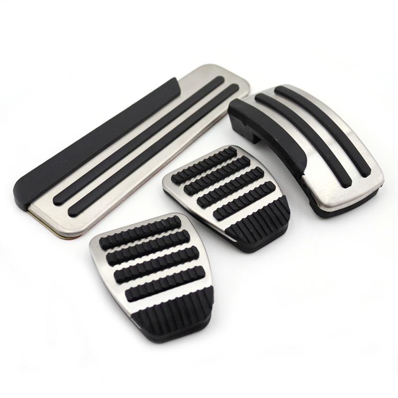 

Car pedals for Nissan X-Trail modified accelerator, brake, rest area, anti-skid pedal accessories 4 pc