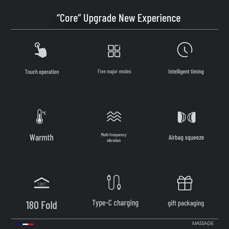 Dis Smart Eye Massager with Heat Compression