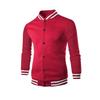 Cross-border Men's Clothing Autumn and Winter Fleece American Sports Loose Casual Stand-up Collar Men's Baseball Jersey Air Force One Flight Jacket