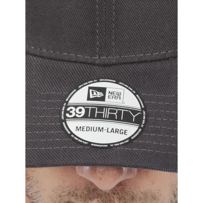 Cap - New Era - 39Thirty - Graphite - Flexfitted - Casual