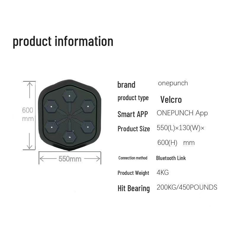 OnePunch 2nd Gen Smart Boxing Machine for Professional Fitness Training