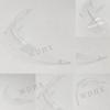 Z8 RF-1400 Motorcycle Helmet Small Rear Spoiler Tail Wing Accessory