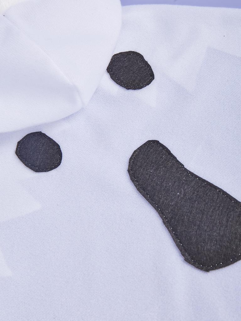 Pet Halloween Costumes Hooded Dog Ghost Cloak Holiday Costumes for Dogs and Cats Small