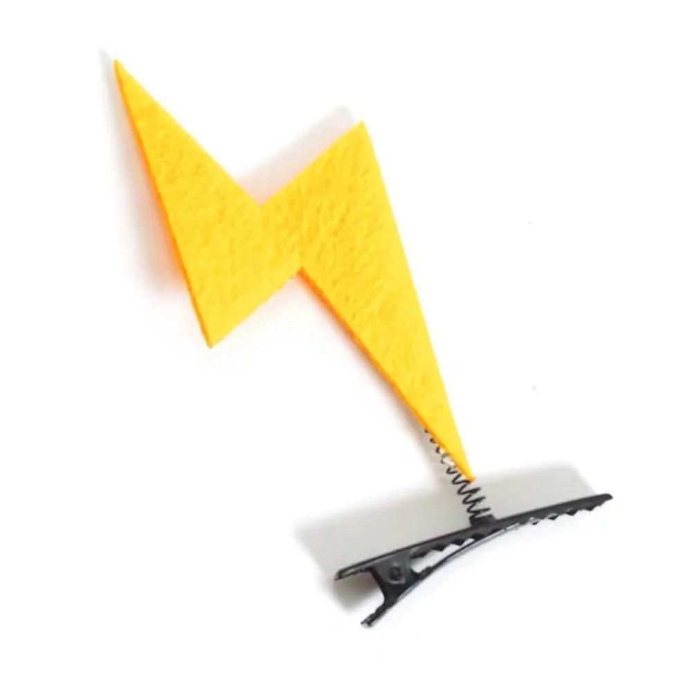 

WiFi Funny Hairpin 2024 3D Lightning Symbol Hair Clip Sweet Question Mark Hair Accessories Party