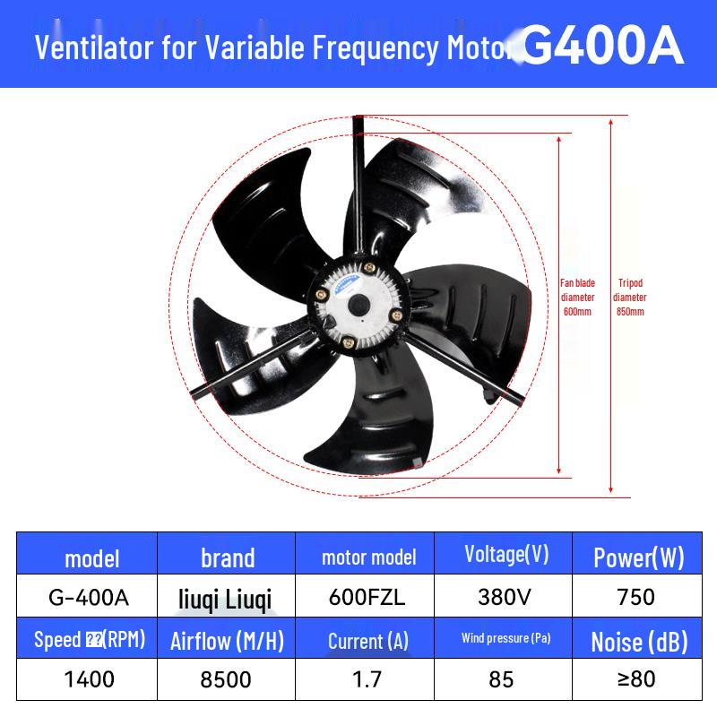 G Series 380V Variable Frequency Motor Cooling Fan