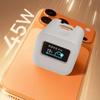 Shockproof Silicone Case Solid Color Dustproof Protective Case Soft Portable Carrying Case for Anker Nano SafeCharger 45W Max
