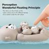 Non-Toxic Otter Bath Toy Set Playset Tub Toy 1 Mother Otter And 3 Baby Otters Water Toy Bathtub Otter Toy Family Floating Toy For Babies