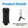 BOXOB Mini Tripod for DJI Osmo Pocket 3 & 2, Portable Camera Tripod Stand, Black, ABS Material