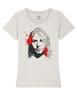 Kurt Cobain Damen Gesicht Grunge T-Shirt Songtexte Rockmusik Nirvana T-Shirt Mädchen