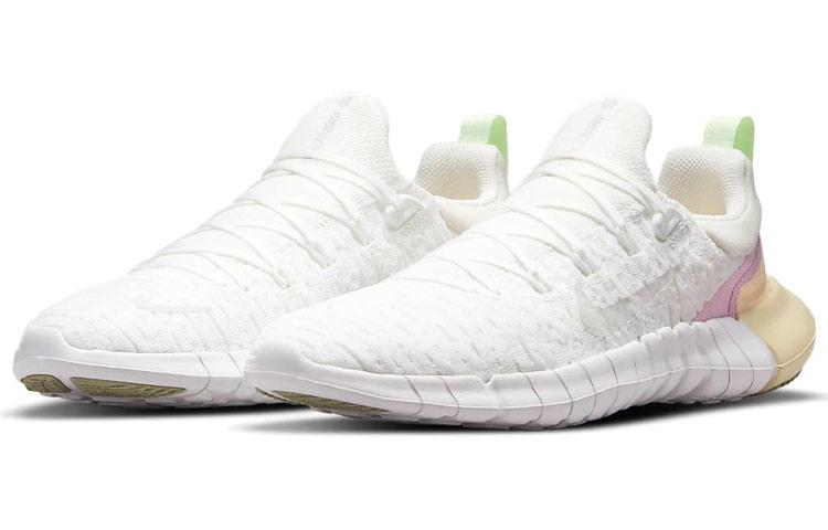 Nike Free Run 5.0 Summit White Pink 2021 Women's CZ1891-100