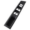 Osompar Front Driver Left Side Window Switch Panel Bezel Trim Compatible with Toyota Yaris 2012 2013 2014 2Door/4Door Replaces 74232-52550-C0