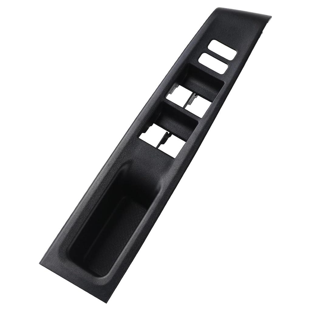 Osompar Front Driver Left Side Window Switch Panel Bezel Trim Compatible with Toyota Yaris 2012 2013 2014 2Door/4Door Replaces 74232-52550-C0
