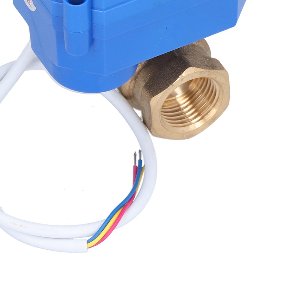 Electric   Valve Brass   3 Wire 2 Control Mode Integrated Hydraulic Equipment  12V